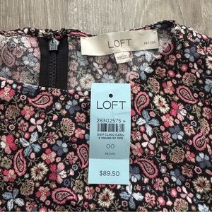 LOFT Floral Dress